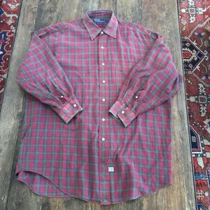 Ralph Lauren polo flannel button down shirt